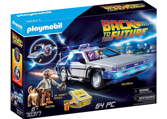 Artículo de Playmobil, 70317 Regreso al Futuro Delorean
