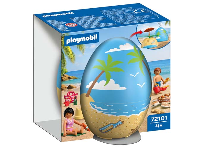 Artículo de Playmobil, 72101 Huevo Vacaciones en la playa