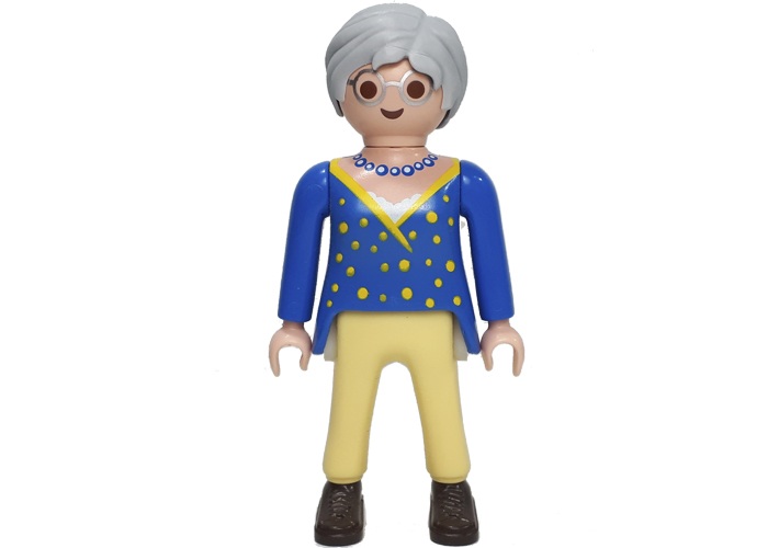 Artículo de Playmobil, Abuela Chaleco Azul