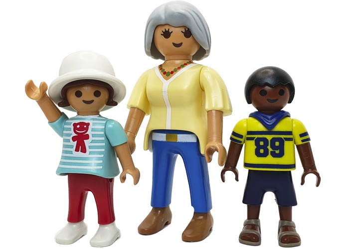 Artículo de Playmobil, Abuela con nietos