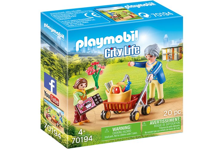 Artículo de Playmobil, Abuela en Andador