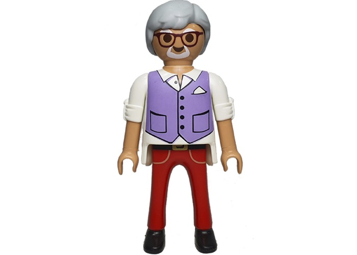 Artículo de Playmobil, Abuelo moderno perilla