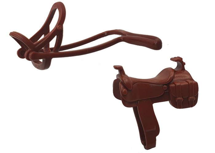 Artículo de Playmobil, Accesorios caballos 3a Silla Bolsito