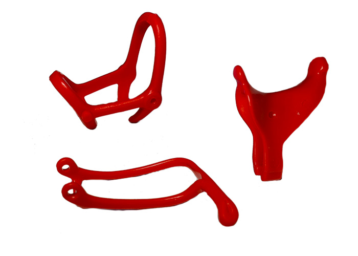 Artículo de Playmobil, Accesorios caballos rojo