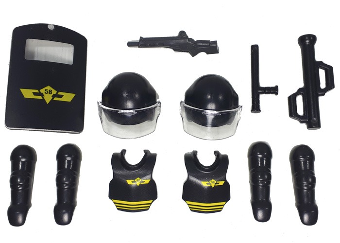 Artículo de Playmobil, Accesorios Policías