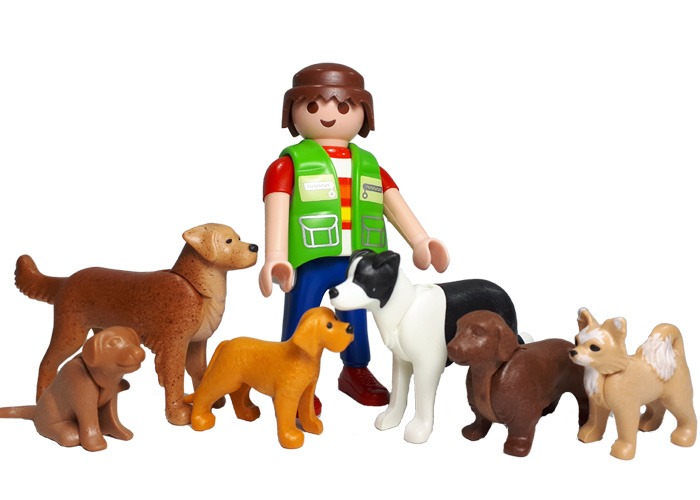 Artículo de Playmobil, Adiestrador de perros