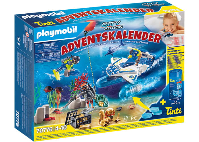 Artículo de Playmobil, Adviento Misión policial de buceo
