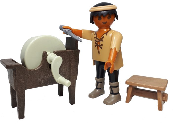 Artículo de Playmobil, Afilador con muela Belén