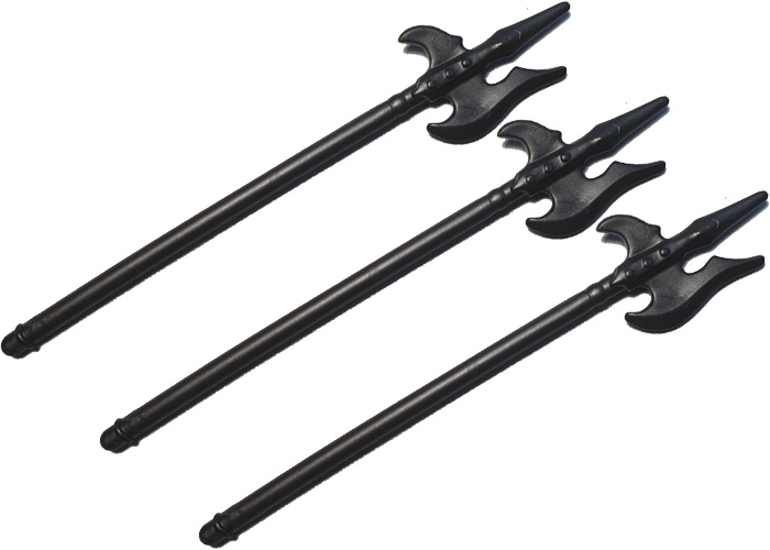 Artículo de Playmobil, Alabardas Antracita x3