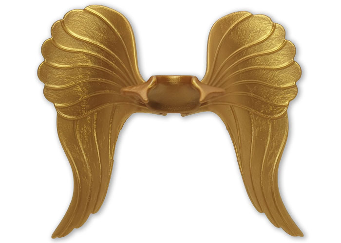 Artículo de Playmobil, Alas + soporte Dorado