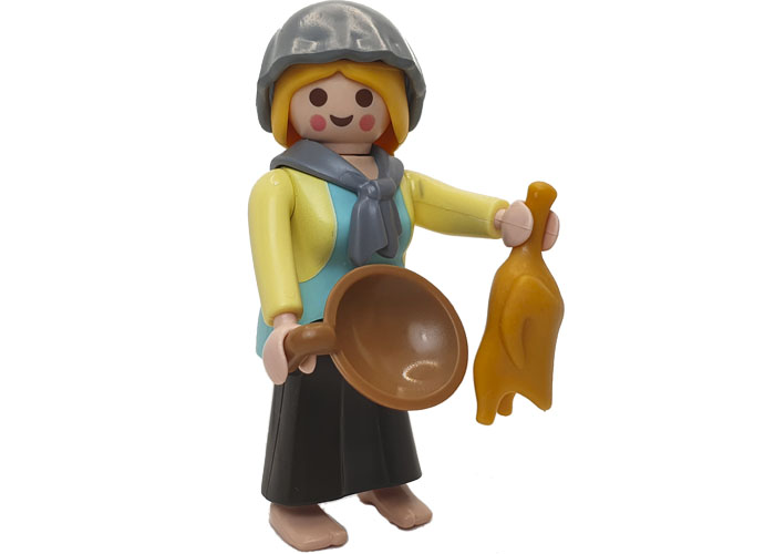 Artículo de Playmobil, Aldeana cocinera de Belén