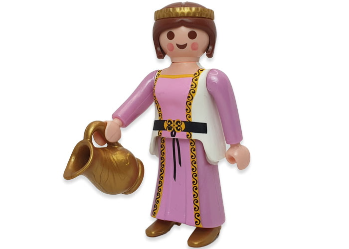 Artículo de Playmobil, Aldeana con jarra dorada V2