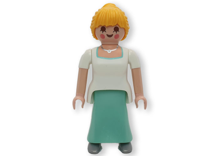 Artículo de Playmobil, Aldeana falda celeste