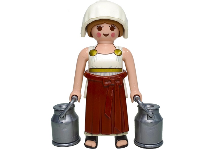 Artículo de Playmobil, Aldeana Lechera