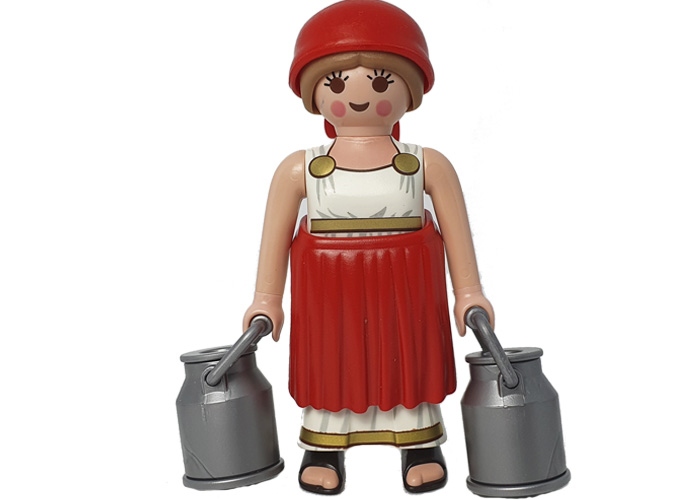 Artículo de Playmobil, Aldeana Lechera V5