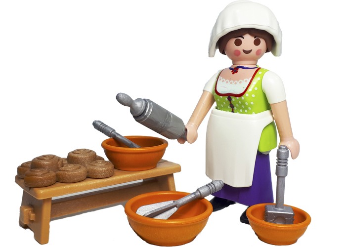 Artículo de Playmobil, Aldeana pastelera Belen