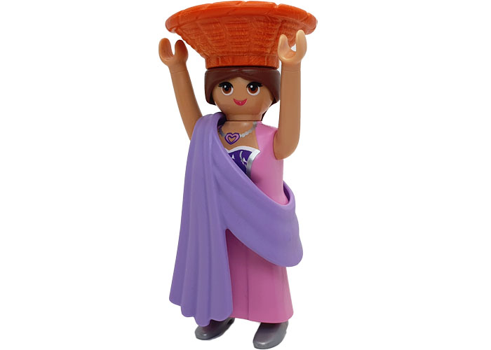 Artículo de Playmobil, Aldeana Recolectora con cesto v2