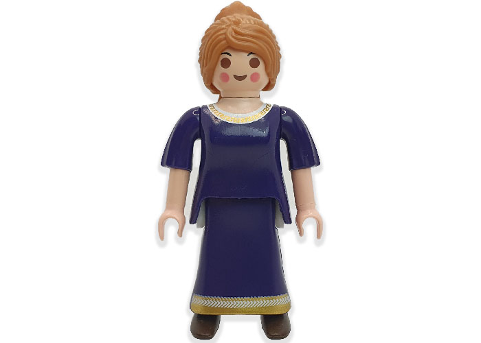 Artículo de Playmobil, Aldeana romana morada