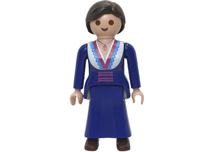 Artículo de Playmobil, Aldeana traje azul