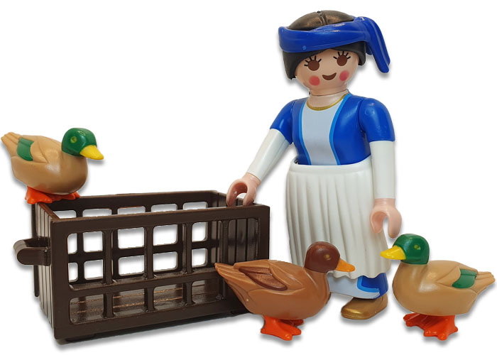 Artículo de Playmobil, Aldeana vendedora de patos V2