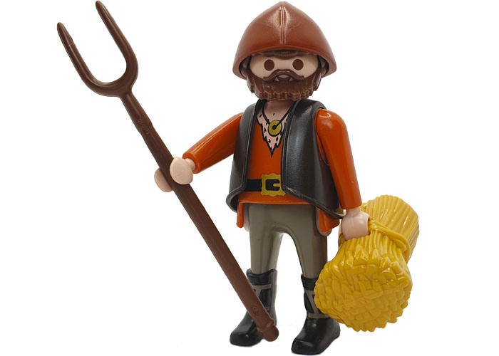 Artículo de Playmobil, Aldeano Agricultor de cereal