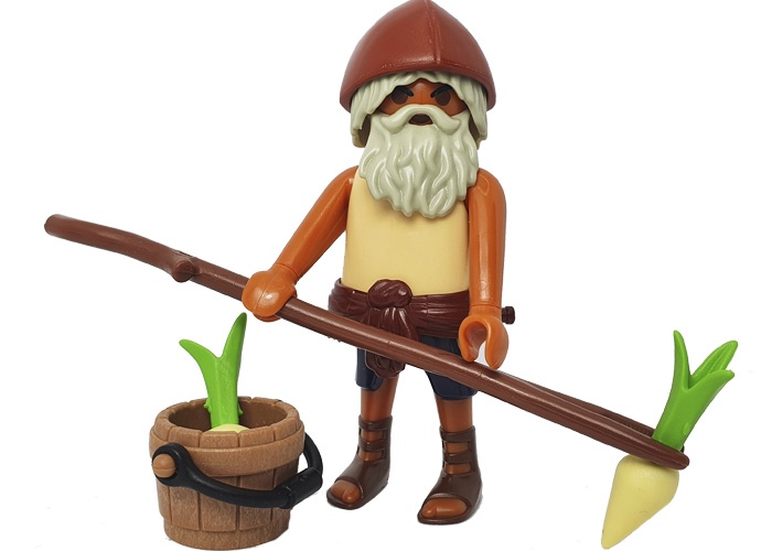 Artículo de Playmobil, Aldeano cogiendo hortalizas
