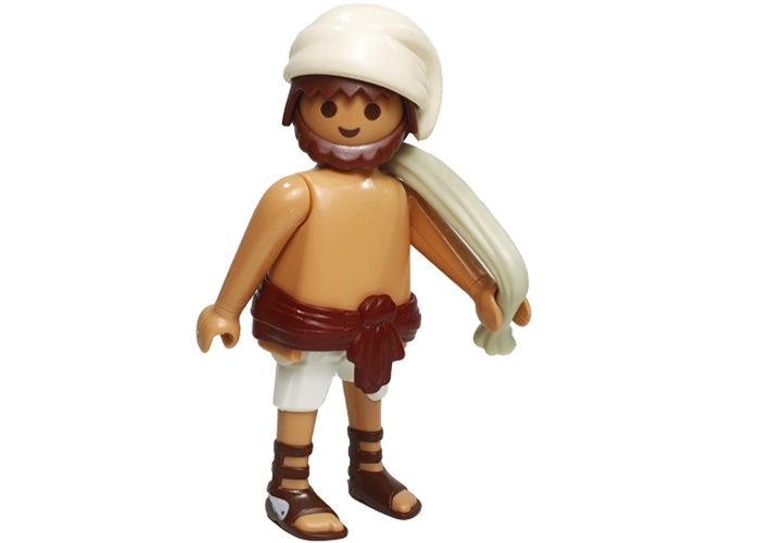 Artículo de Playmobil, Aldeano con saco Belén