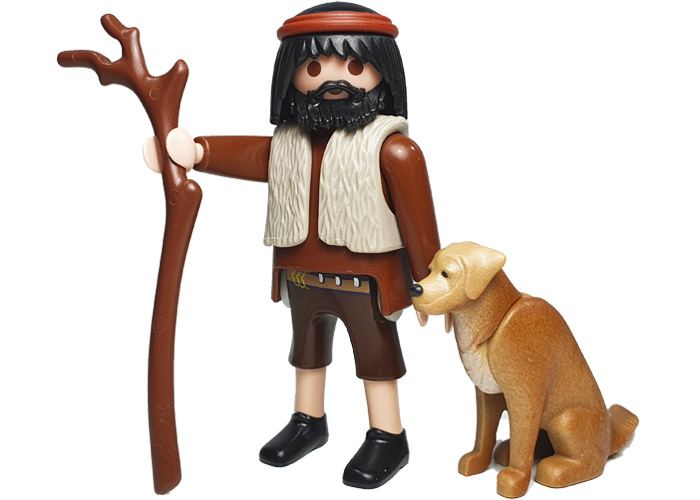 Artículo de Playmobil, Aldeano Pastor con Perro