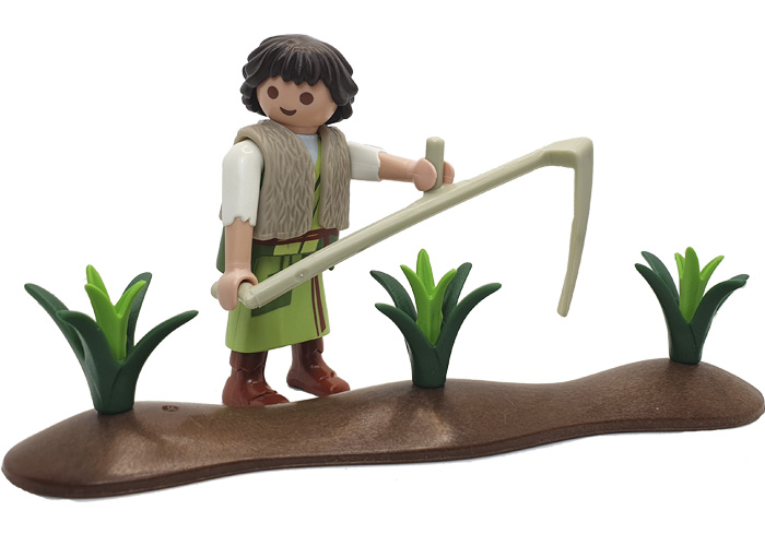 Artículo de Playmobil, Aldeano segando V1