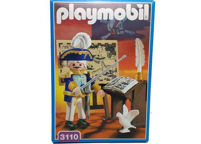 Artículo de Playmobil, Almirante con mapas