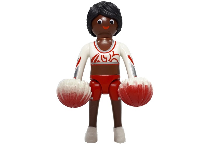 Artículo de Playmobil, animadora chica