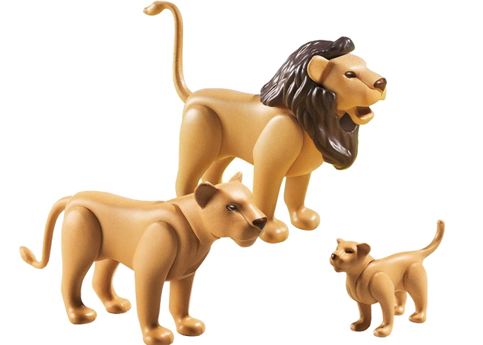 Artículo de Playmobil, Animales Familia de leones