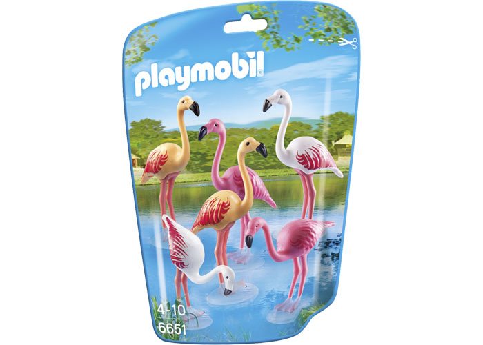 Artículo de Playmobil, Animales Familia Flamencos