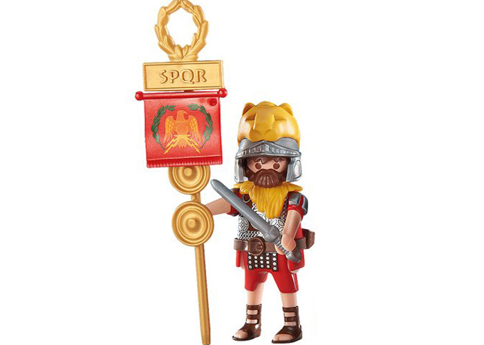 Artículo de Playmobil, Aquilifer romano con estandarte V2