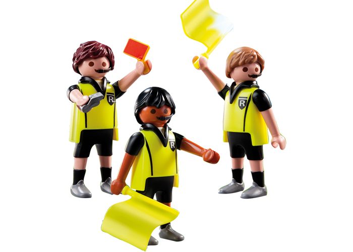 Artículo de Playmobil, Arbitros Trio Arbitral