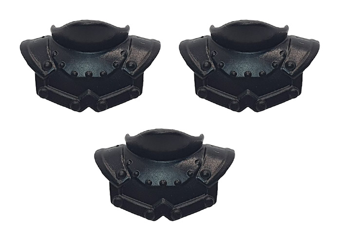 Artículo de Playmobil, Armadura Medieval cuello NEGRO x3x3