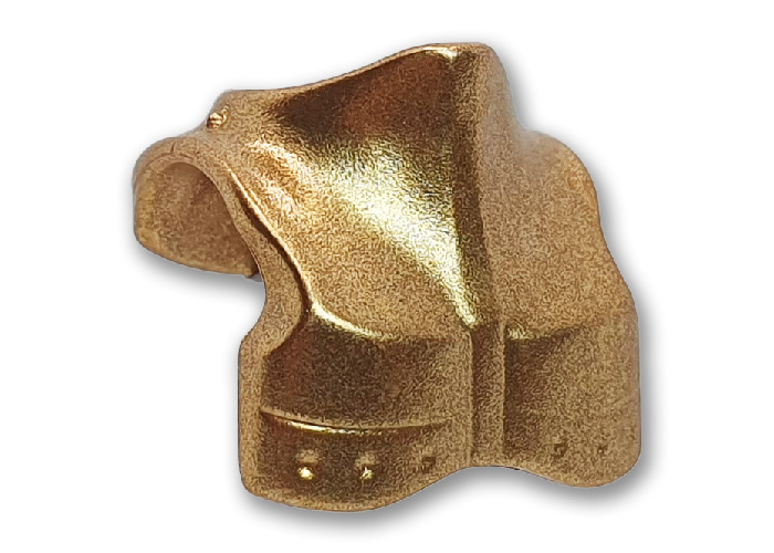 Artículo de Playmobil, Armadura pecho dorado brillo