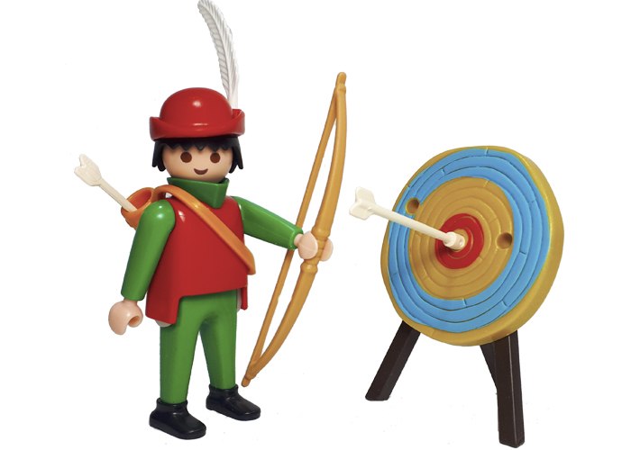 Artículo de Playmobil, Arquero Medieval con Diana