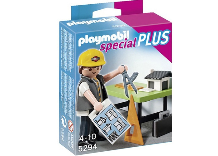 Artículo de Playmobil, Arquitecto con maqueta