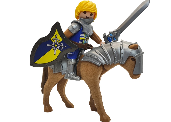 Artículo de Playmobil, Arwyn a caballo