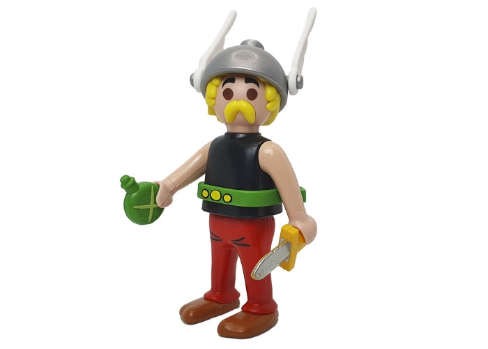 Artículo de Playmobil, Astérix con daga y cantimplora