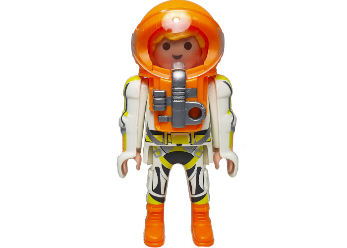 Artículo de Playmobil, Astronauta Casco naranja