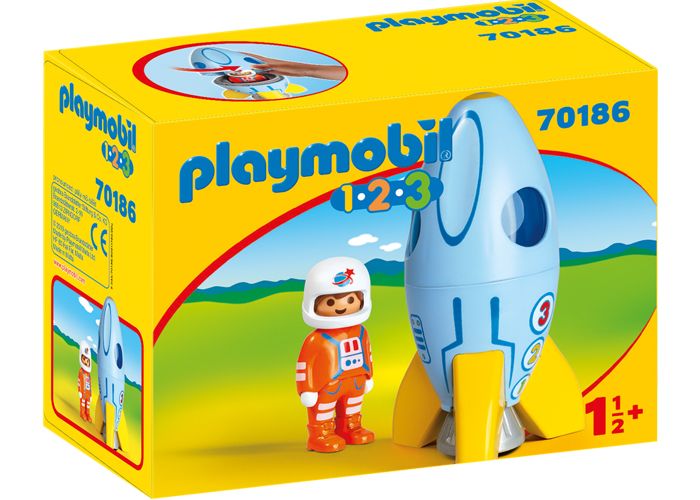 Artículo de Playmobil, Astronauta con Cohete