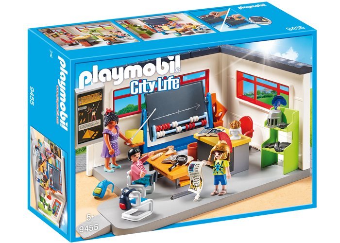 Artículo de Playmobil, Aula clase de Historia