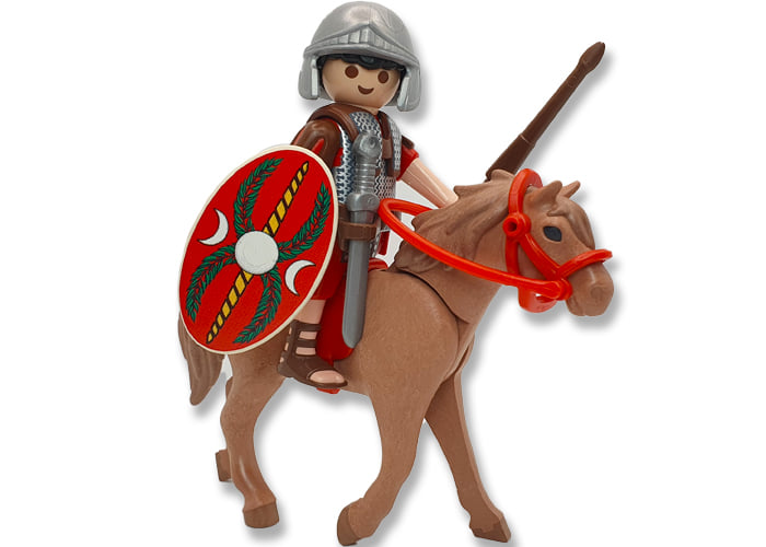 Artículo de Playmobil, Auxiliar Caballería Romana