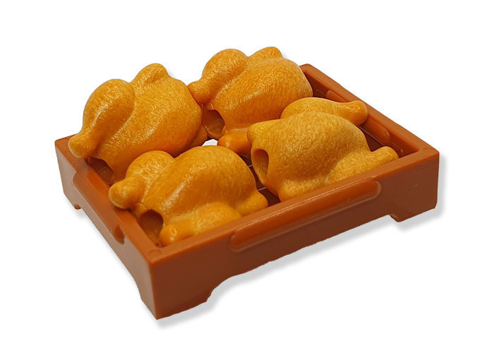 Artículo de Playmobil, Bandeja de pollos asados