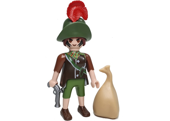Artículo de Playmobil, Bandida Medieval Serie 1