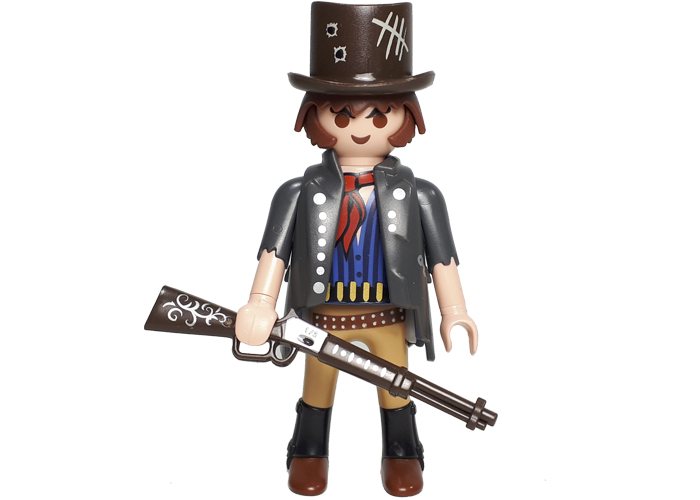 Artículo de Playmobil, Bandido con Winchester Oeste