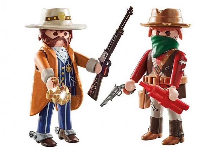 Artículo de Playmobil, Bandido y sheriff
