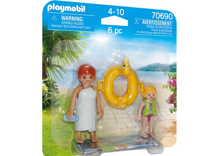 Artículo de Playmobil, Bañistas DuoPack Aqua Park